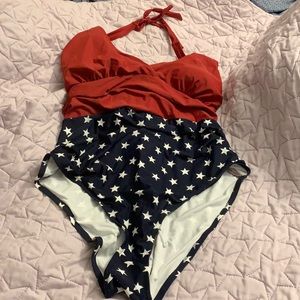 Torrid Wonder Woman Bathing Suit
